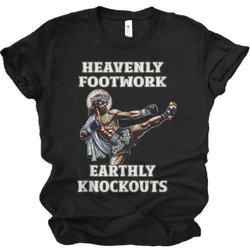 Muay Thai Lord Jesus Kickboxing Christian Unisex Jersey T-Shirt - Nak Muay Co.