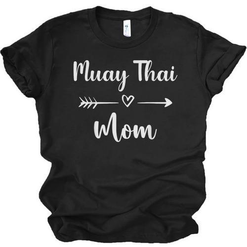 Muay Thai Mom Woman Muay Thai Sport Lover Unisex Jersey T-Shirt - Nak Muay Co.