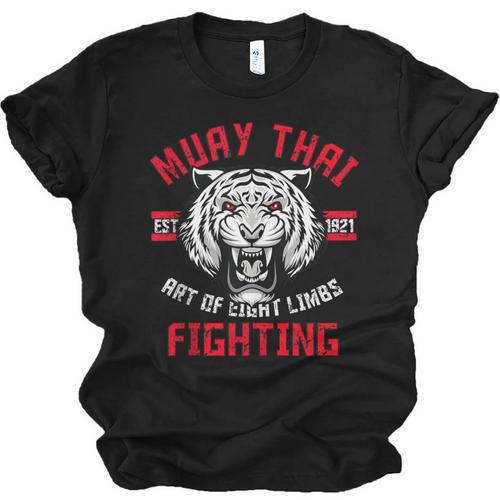 Muay Thai Muay Thai Limbs Muay Thai Boxing Art 8 Limbs Mma Unisex Jersey T-Shirt - Nak Muay Co.