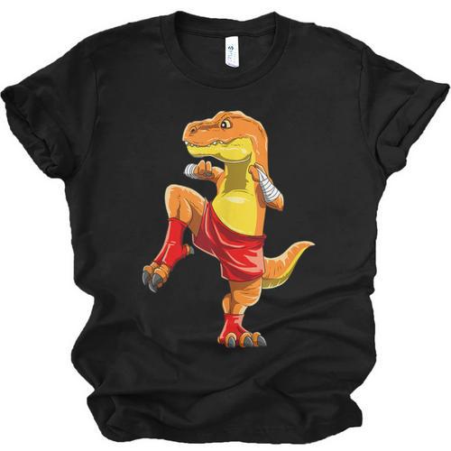 Muay Thai T-Rex Thai Boxing Unisex Jersey T-Shirt - Nak Muay Co.