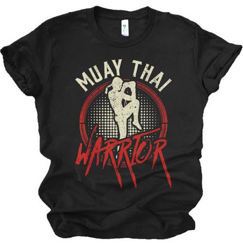 Muay Thai Warrior Fighter Boxing Martial Arts Hobby Unisex Jersey T-Shirt - Nak Muay Co.