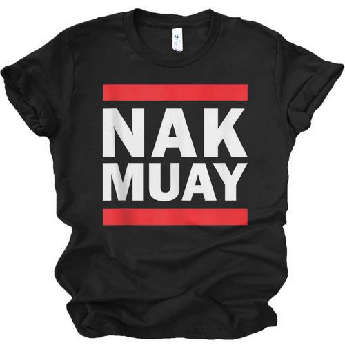 Nak Muay Thai Kickboxing KnuckMuay Thai Kickboxing Kickboxer Fighter MMA Unisex Jersey T-Shirt - Nak Muay Co.