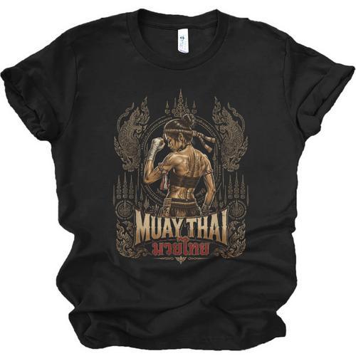 Vintage Muay Thai Chaiya Thai Boxing Fighter Style Unisex Jersey T-Shirt - Nak Muay Co.