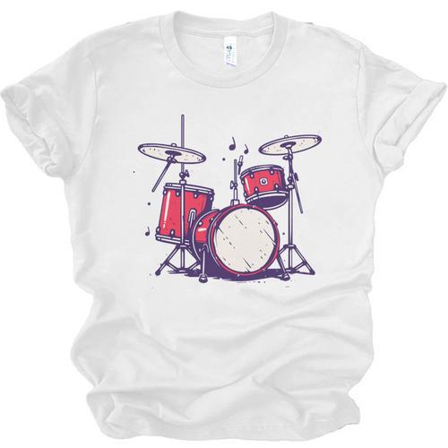Drum Kit Electronic Drums Sweatshirt Unisex Jersey T-Shirt - Downbeat Supply