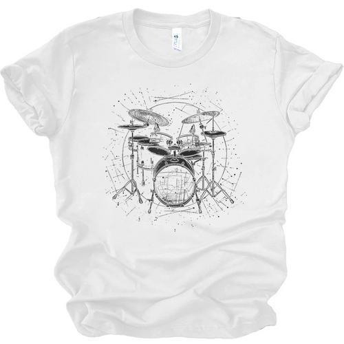 Drum Kit Raglan Baseball Tee Unisex Jersey T-Shirt - Downbeat Supply