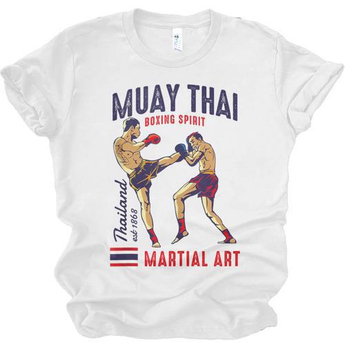 Muay Thai Boxing Spirit Martial Art Unisex Jersey T-Shirt - Nak Muay Co.