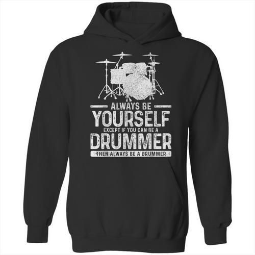 Drummer Drum Kit Saying Drummer Unisex Hoodie - Downbeat Supply