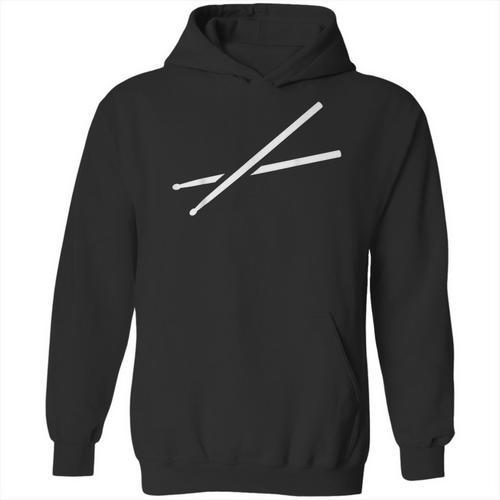Drumsticks Drum Kit Unisex Hoodie - Downbeat Supply