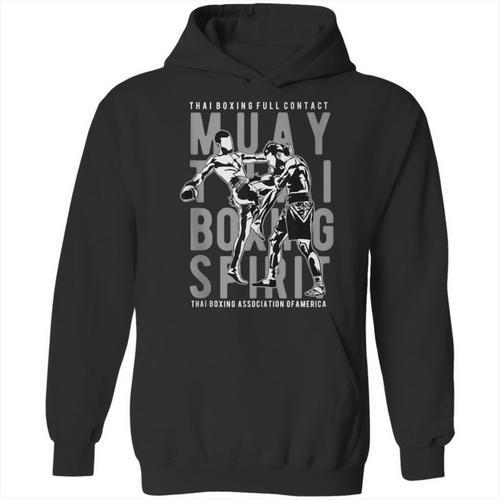 Full Contact Thai Boxing Association Of America Muay Thai Unisex Hoodie - Nak Muay Co.