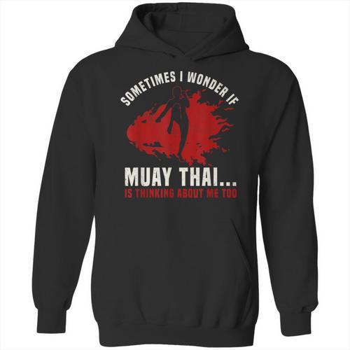 Muay Thai Boxing Teacher Kickboxing Martial Arts Instructor Unisex Hoodie - Nak Muay Co.
