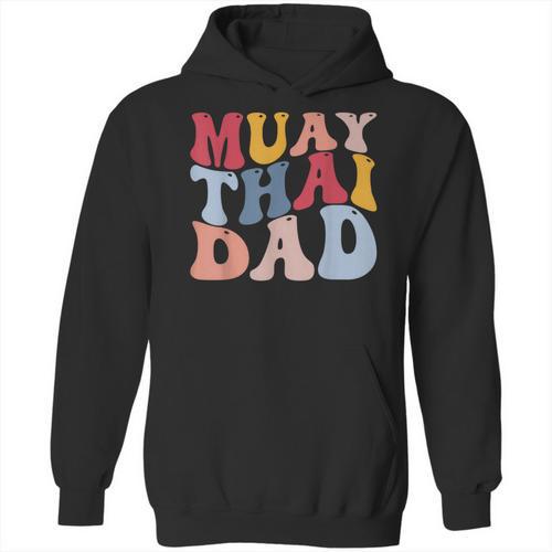 Muay Thai Dad Thai Boxing Dad Unisex Hoodie - Nak Muay Co.