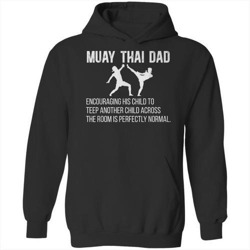 Muay Thai Dad Definition Muay Thai Father Unisex Hoodie - Nak Muay Co.