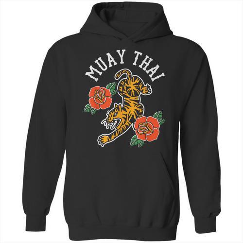 Muay Thai Fighter Hobby Martial Arts Boxing Unisex Hoodie - Nak Muay Co.