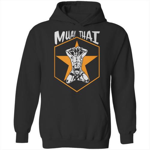 Muay Thai Fighter Sleeveless Unisex Hoodie - Nak Muay Co.