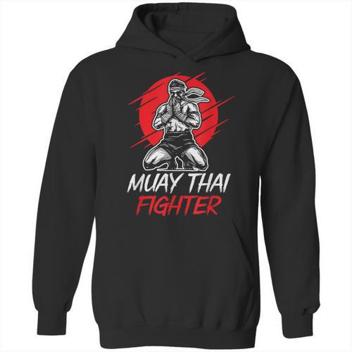 Muay Thai Fighter Martial Arts Boxing Hobby Unisex Hoodie - Nak Muay Co.
