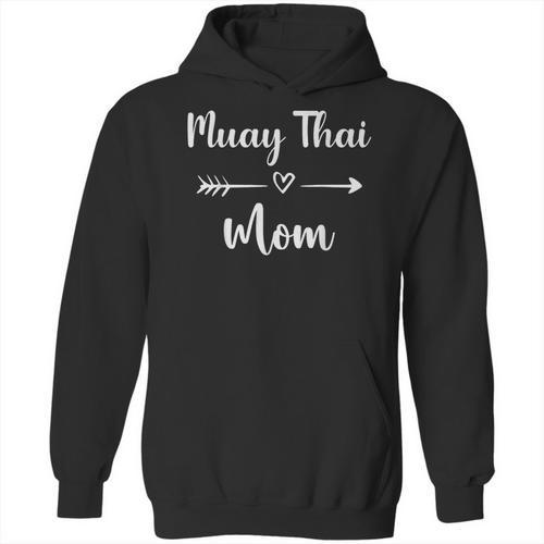 Muay Thai Mom Woman Muay Thai Sport Lover Unisex Hoodie - Nak Muay Co.