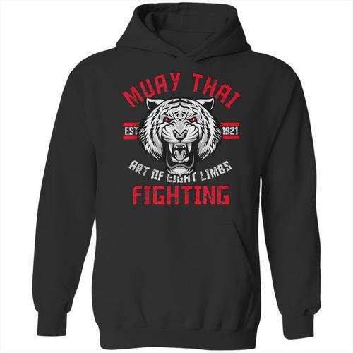 Muay Thai Muay Thai Limbs Muay Thai Boxing Art 8 Limbs Mma Unisex Hoodie - Nak Muay Co.