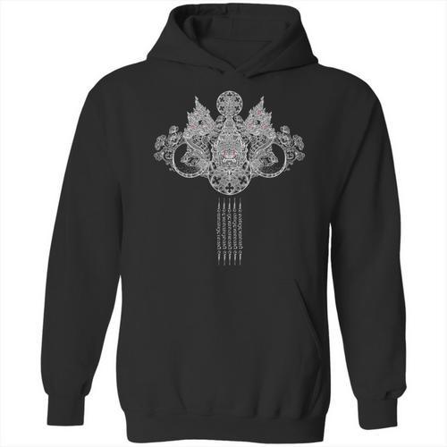Thai Sak Yant Tattoo Muay Thai Art Unisex Hoodie - Nak Muay Co.