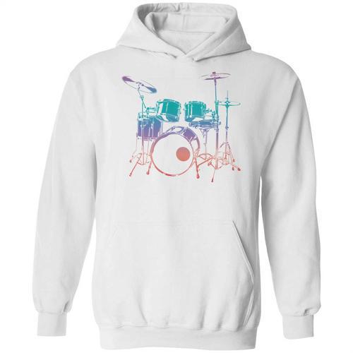 Drum Kit Drummer Graphic Sweatshirt Unisex Hoodie - Downbeat Supply