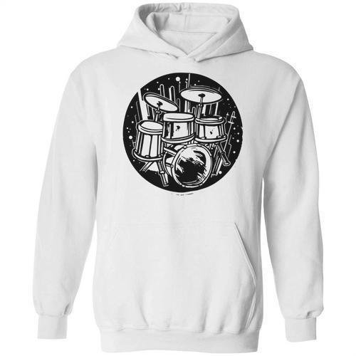 Drum Kit Drums Sweatshirt Unisex Hoodie - Downbeat Supply