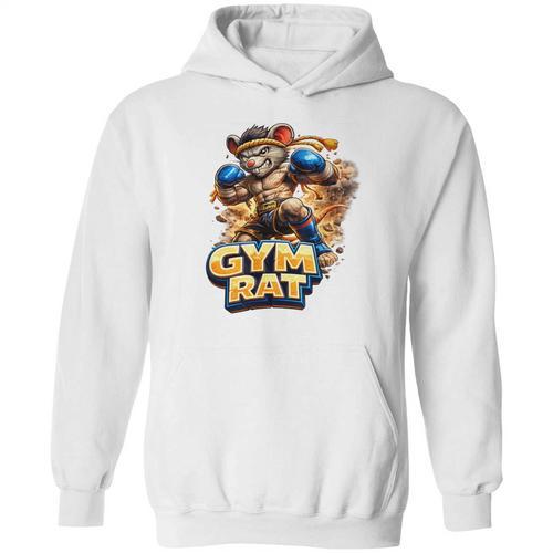 Gym Rat Kickboxing Nak Muay Thai Boxing Fighter Unisex Hoodie - Nak Muay Co.