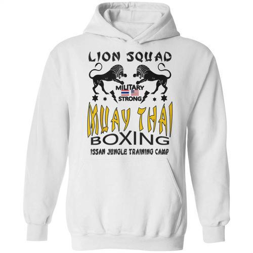 LION SQUAD THAILAND KICKBOXING MUAY THAI MMA TRAINING Unisex Hoodie - Nak Muay Co.