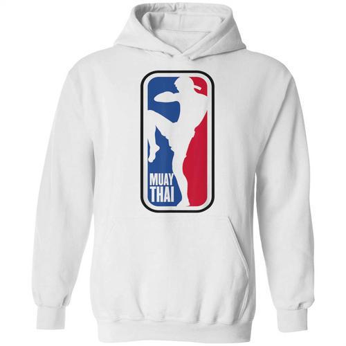 Muay Thai Fighter Retro Kickboxing MMA Training Unisex Hoodie - Nak Muay Co.