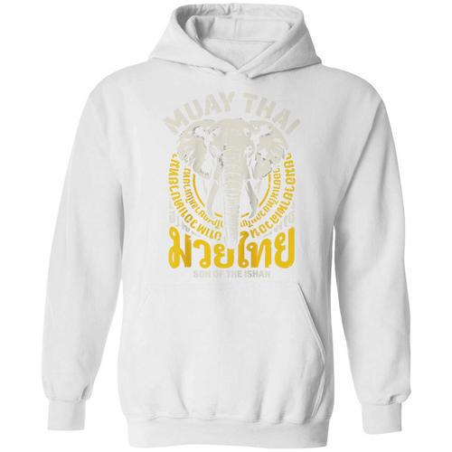 Muay Thai Thailand Fighter Martial Arts Son Of The Ishan Tee Raglan Baseball Tee Unisex Hoodie - Nak Muay Co.
