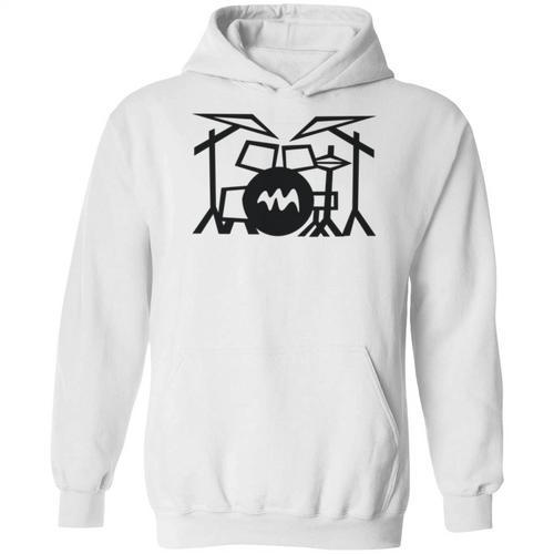 Retro Drum Kit Unisex Hoodie - Downbeat Supply