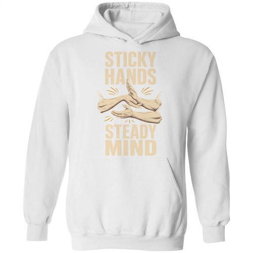 Sticky Hands Steady Mind Muay Thai Boxing Unisex Hoodie - Nak Muay Co.