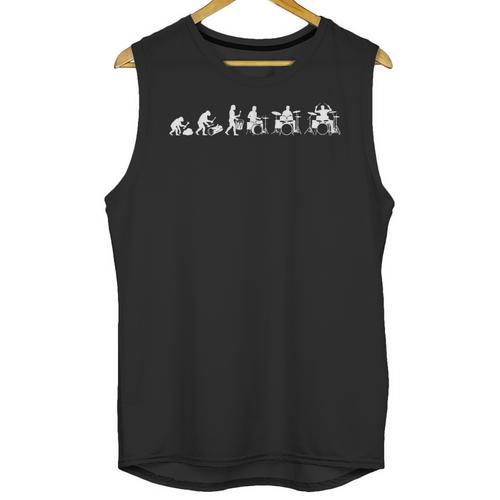 Drummer Evolution Drum Kit Unisex Tank Top - Downbeat Supply