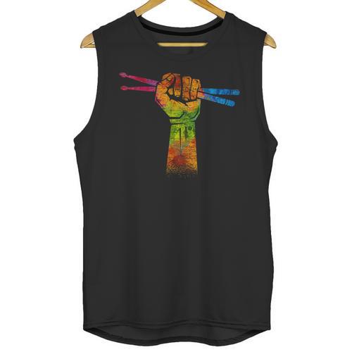 Faust Drumsticks Drummer Drummer Drum Kit Unisex Tank Top - Downbeat Supply