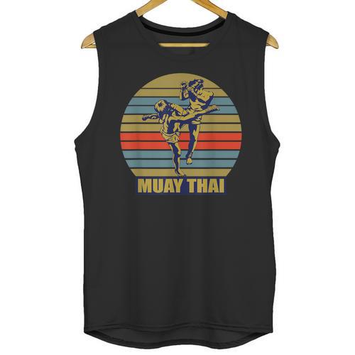 Great Muay Thai Kickboxing Martial Artist Thailand Unisex Tank Top - Nak Muay Co.