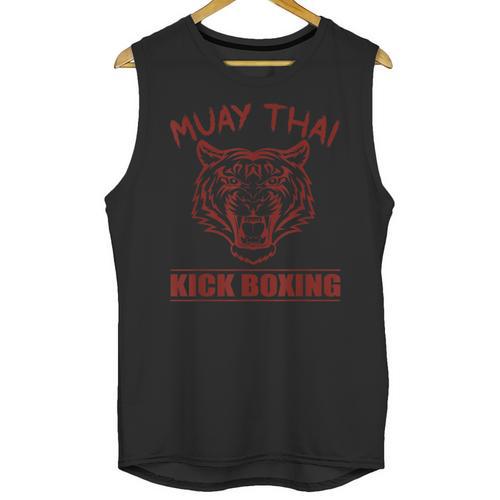 Great Muay Thai Tiger Kickboxing Martial Artist Unisex Tank Top - Nak Muay Co.