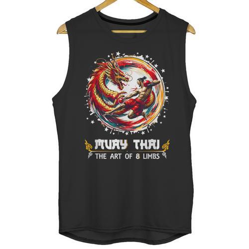 MMA Thai Boxing Art Of Eight Limbs Combat Muay Thai Unisex Tank Top - Nak Muay Co.
