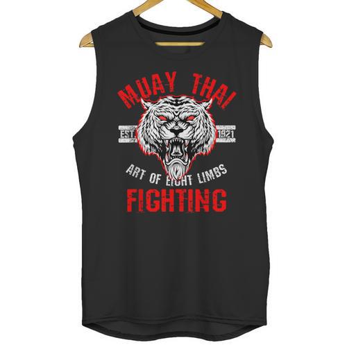 Muay Thai Art Of Eight Limbs Sak Yant Thai Boxing MMA Arts Unisex Tank Top - Nak Muay Co.