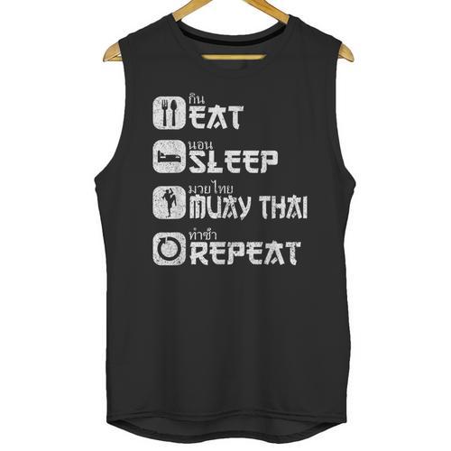 Muay Thai Boxing Thai Boxer Thai Kickboxing Unisex Tank Top - Nak Muay Co.