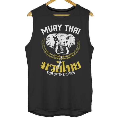 Muay Thai Thai Boxing Elephant Martial Arts T-Shirt Unisex Tank Top - Nak Muay Co.