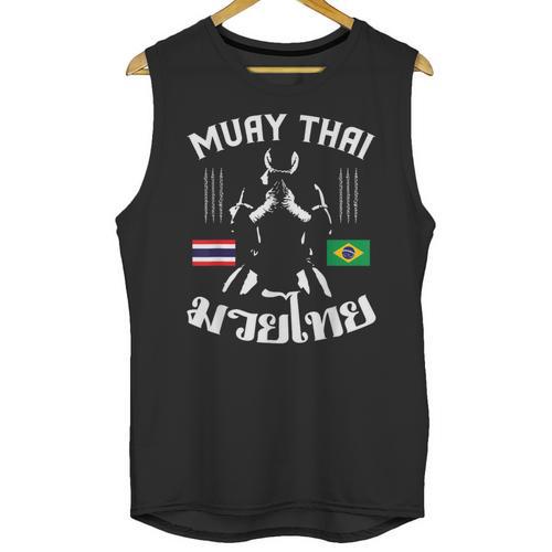 Muay Thai Brazil Brazilian Martial Arts Thai Unisex Tank Top - Nak Muay Co.
