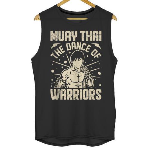 Muay Thai The Dance Of Warriors Muay Thai Unisex Tank Top - Nak Muay Co.