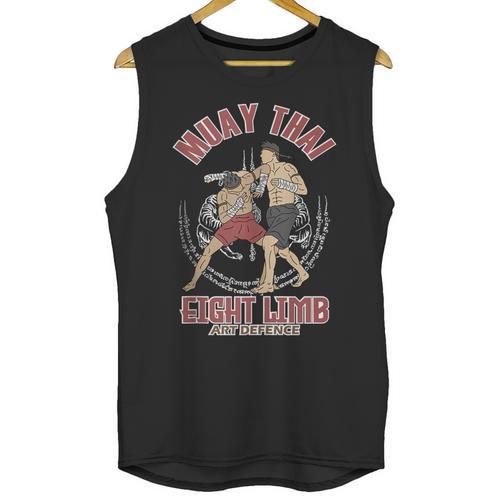 Muay Thai Eight Limb Art Defence Unisex Tank Top - Nak Muay Co.