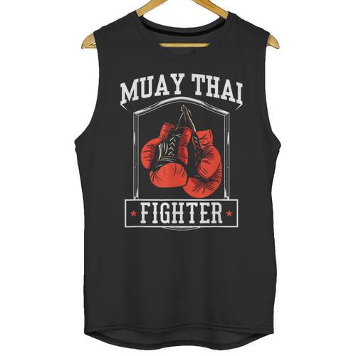Muay Thai Fighter Hobby Boxing Martial Arts Unisex Tank Top - Nak Muay Co.