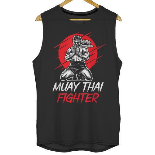 Muay Thai Fighter Martial Arts Boxing Hobby Unisex Tank Top - Nak Muay Co.