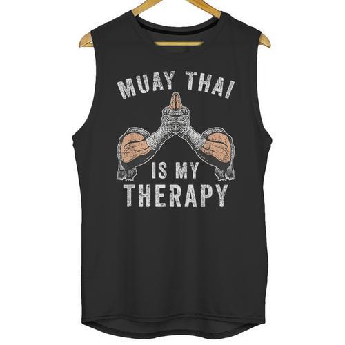 Muay Thai Fighter Martial Arts Sport Muay Thai Unisex Tank Top - Nak Muay Co.