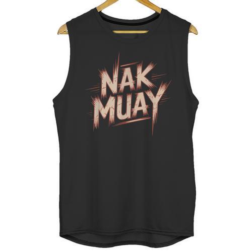 Muay Thai Fighter Nak Identity Training Practitioner Proud Unisex Tank Top - Nak Muay Co.