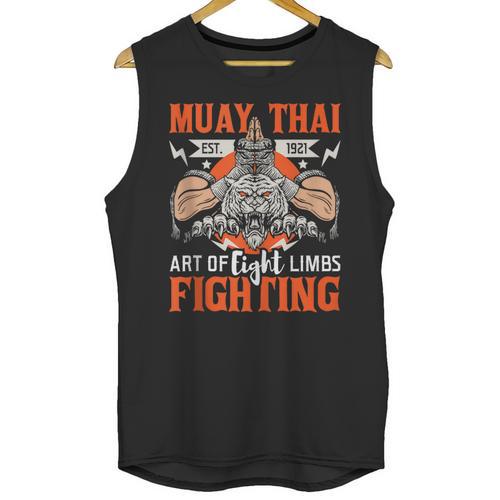 Muay Thai Fighting MMA Thai Boxing Mixed Martial Arts Unisex Tank Top - Nak Muay Co.