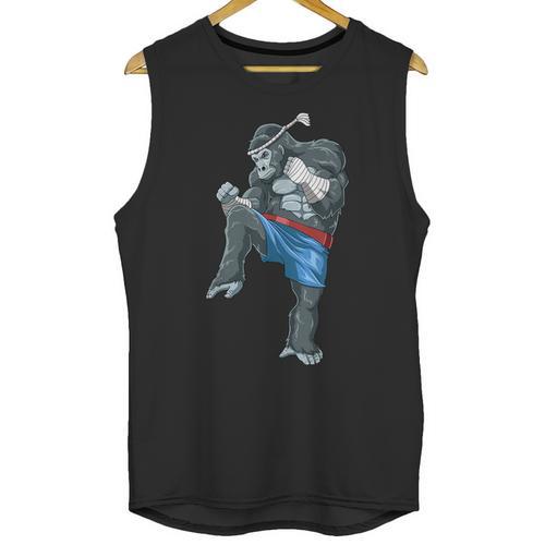 Muay Thai Gorilla Thai Boxing Unisex Tank Top - Nak Muay Co.