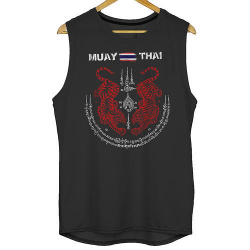 Muay Thai Kickboxing Thailand T-Shirt Unisex Tank Top - Nak Muay Co.