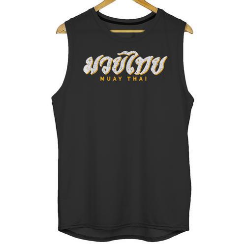 Muay Thai MMA Kickboxing Vintage Training Unisex Tank Top - Nak Muay Co.