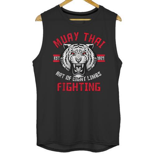 Muay Thai Muay Thai Limbs Muay Thai Boxing Art 8 Limbs Mma Unisex Tank Top - Nak Muay Co.
